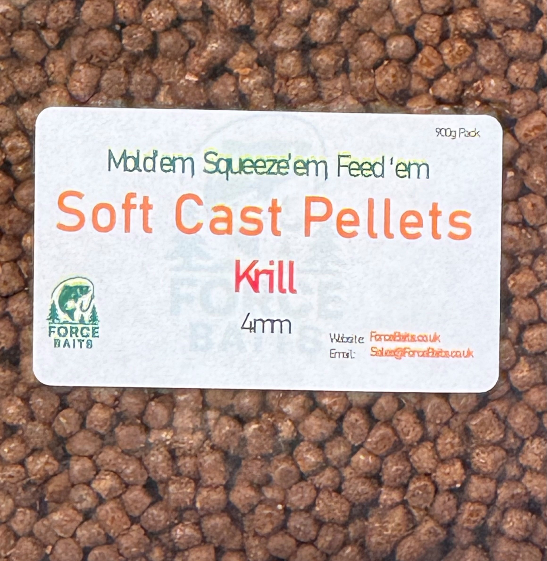 SoftCast Pellets – Krill | Force Baits